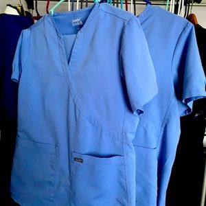 Scrubs!Medium Petite bottoms and medium tops